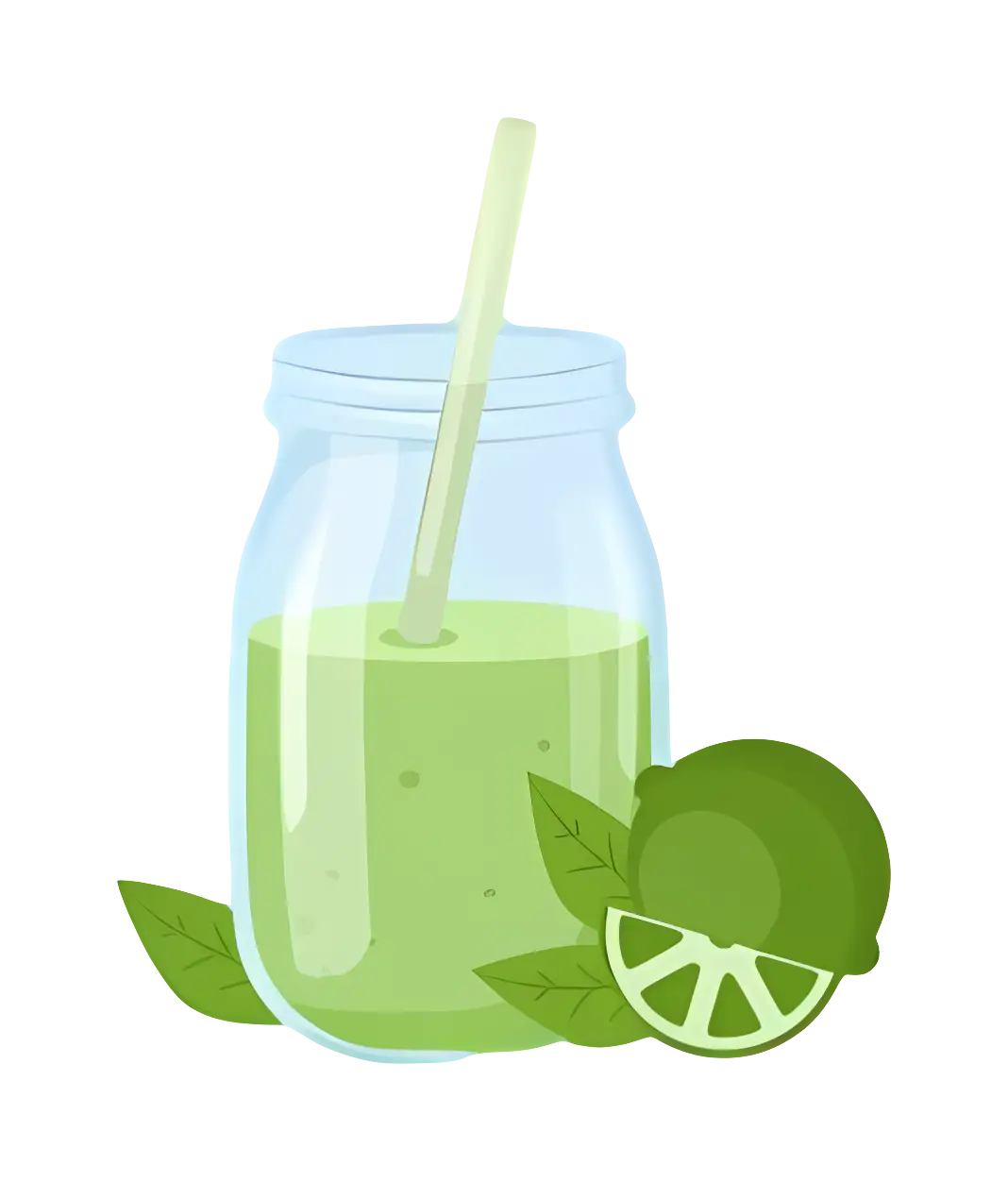 Green Smoothie with Lime