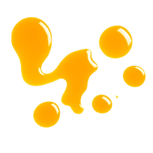 Yellow Paint Splatter