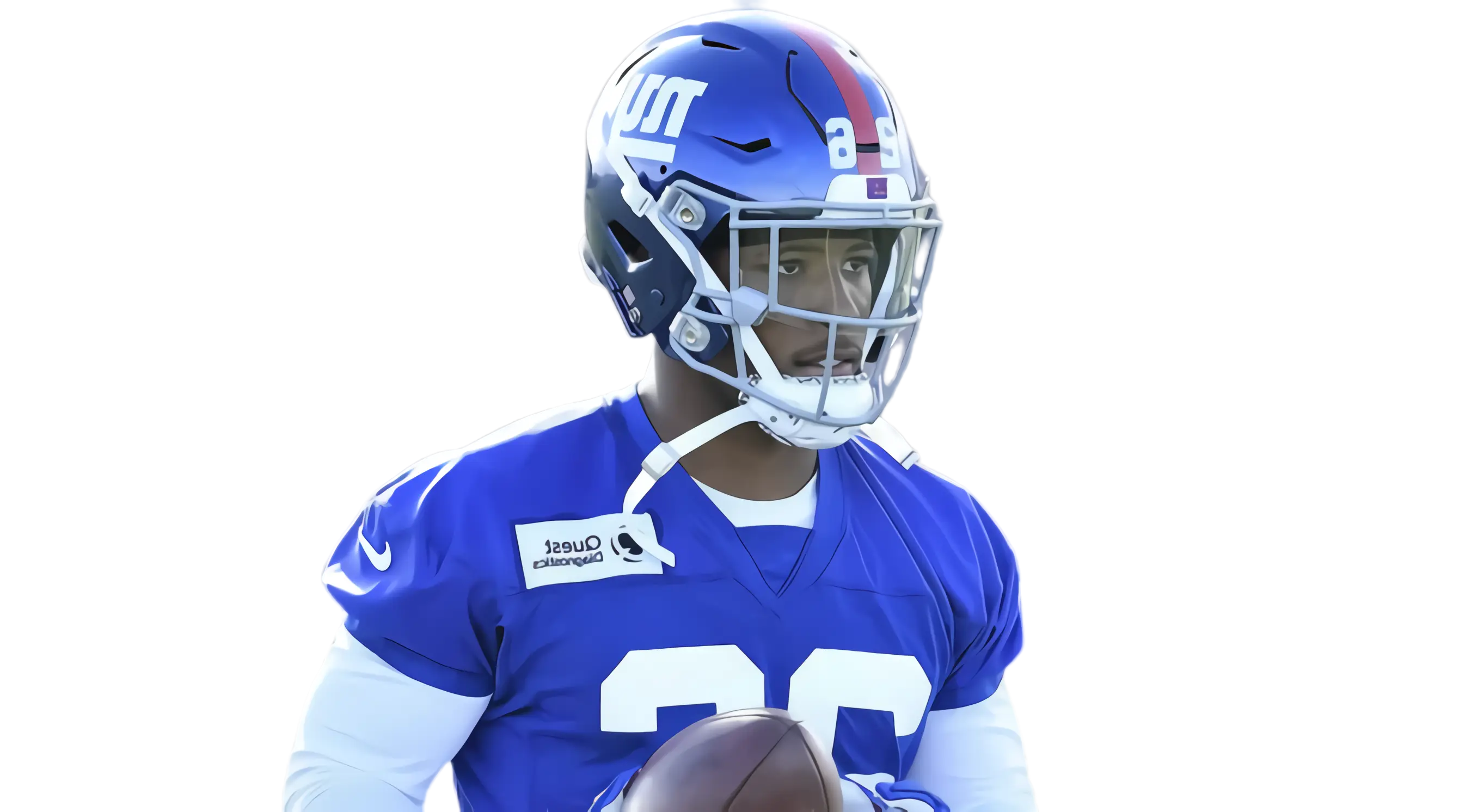Football Athlete in Training Gear
