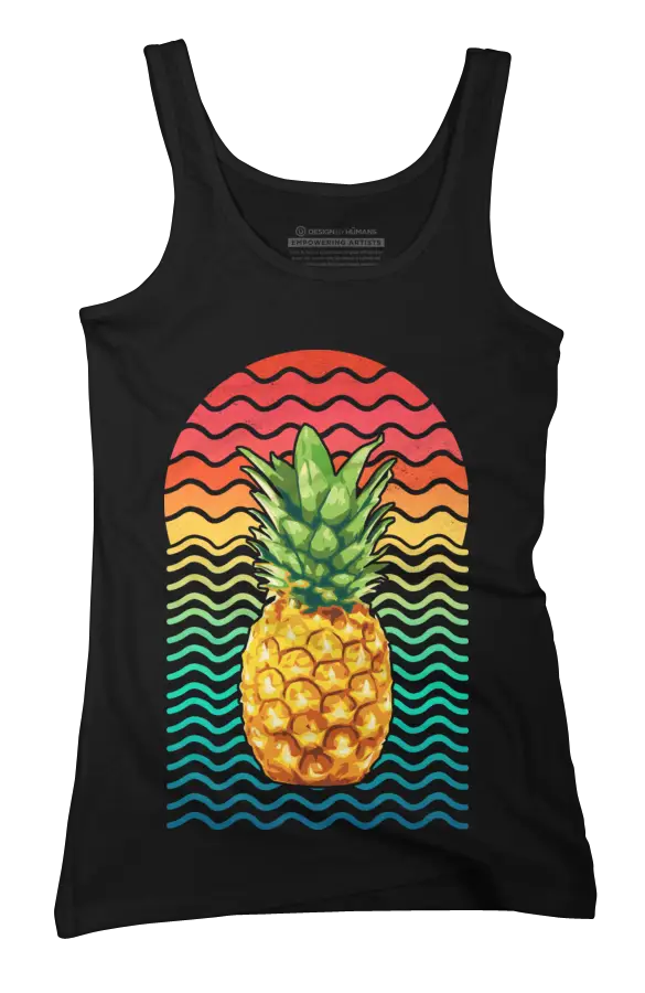 Pineapple Graphic Tank Top