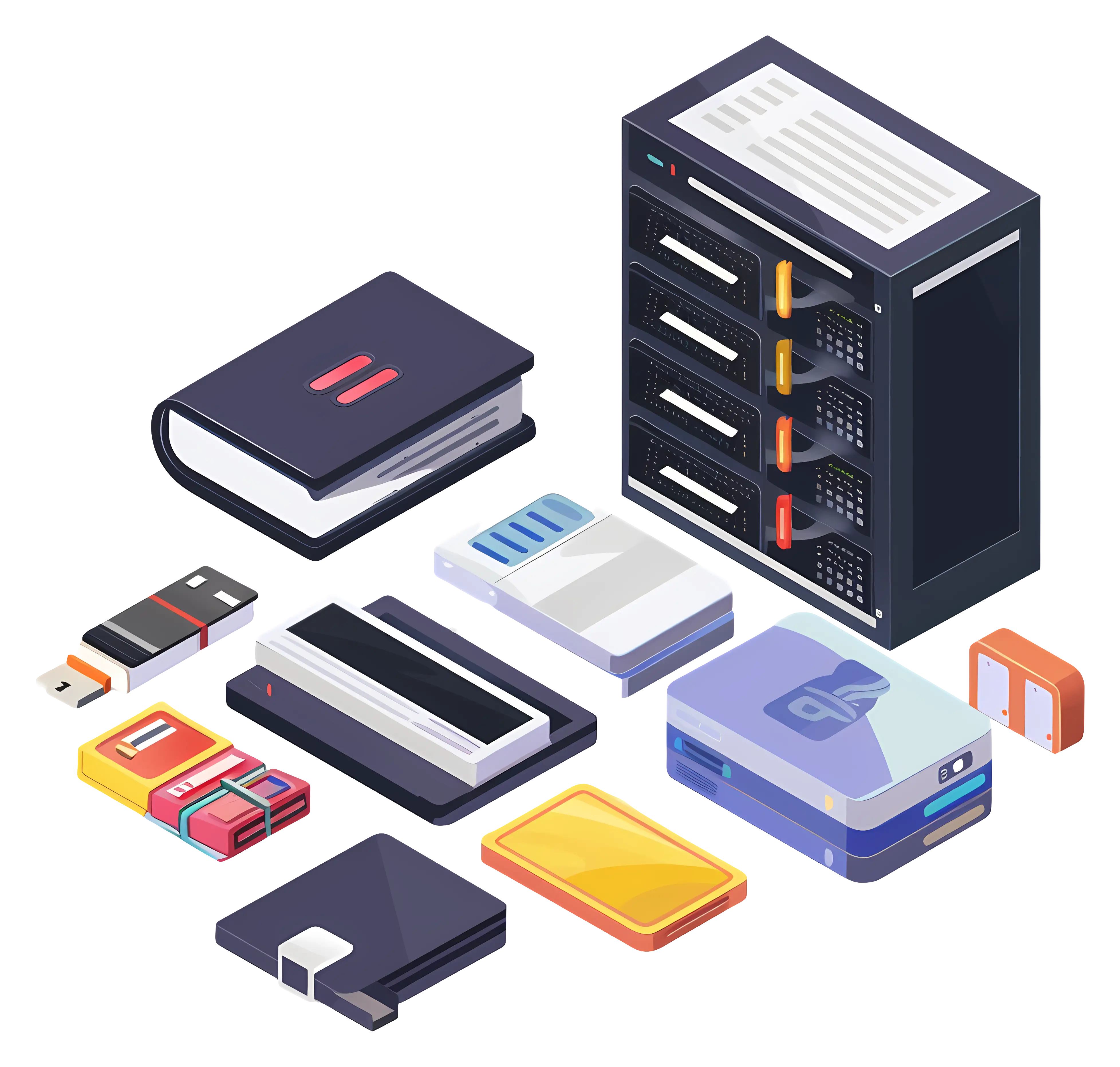 Server and Data Storage Devices