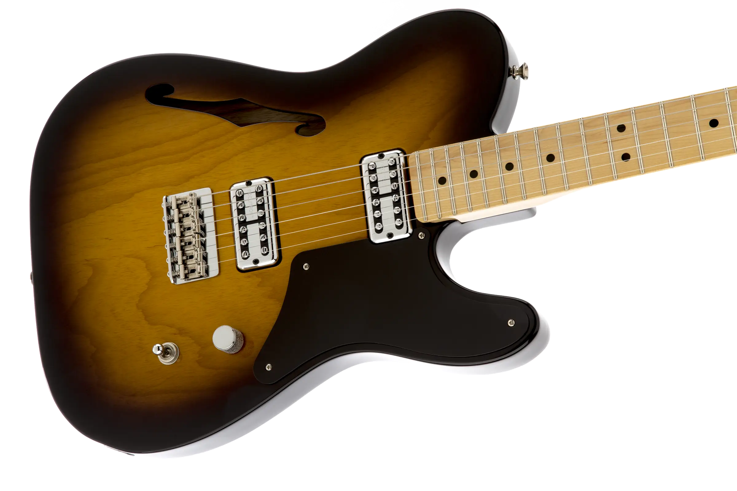 Sunburst Electric Guitar for Rock Music