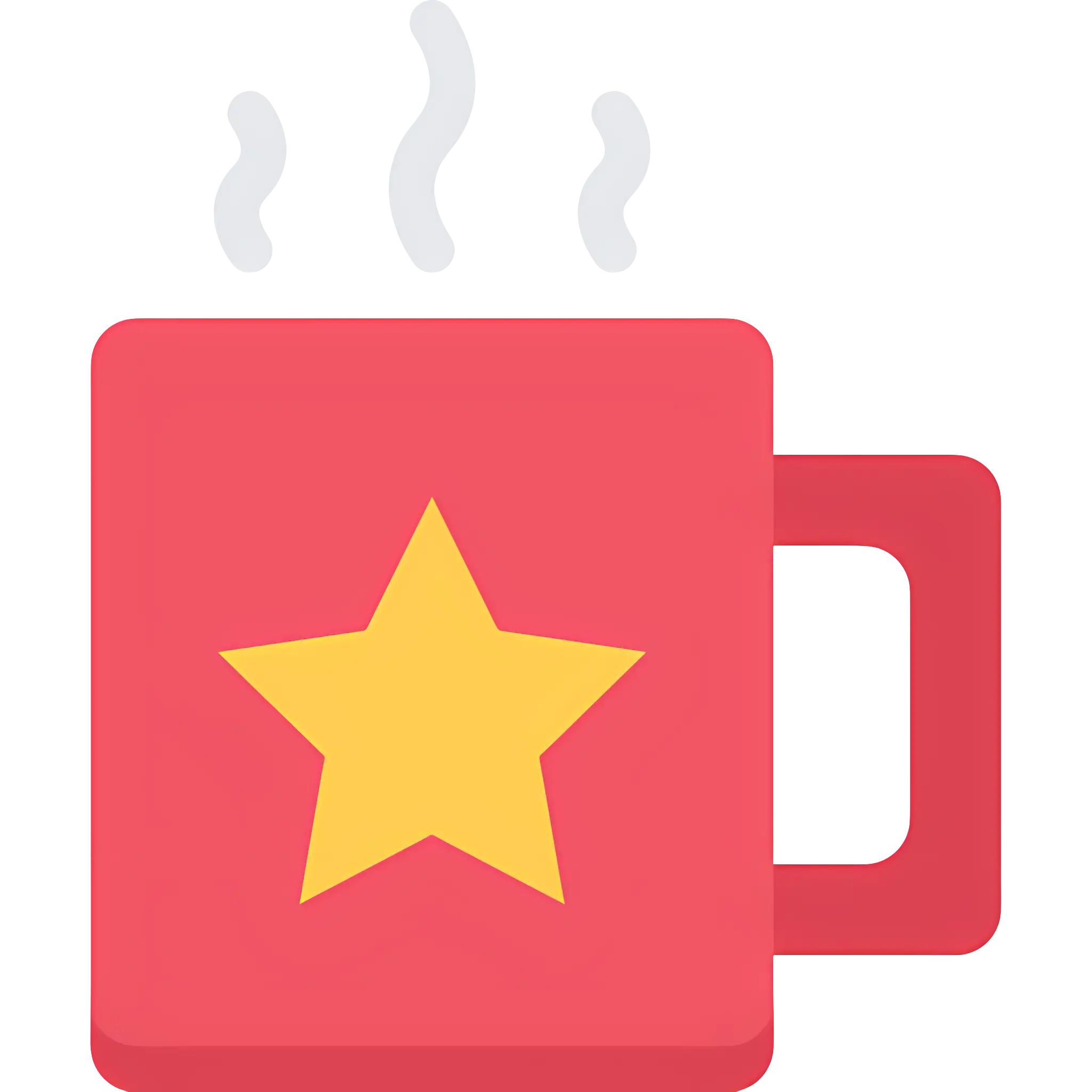 Star Mug with Steam