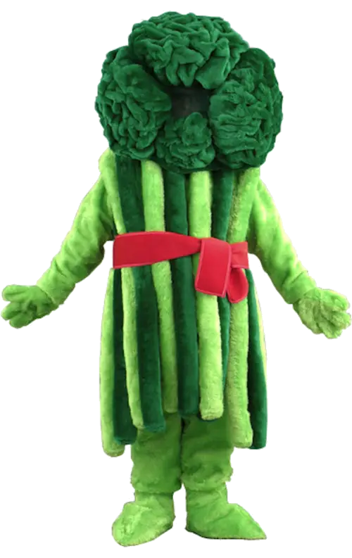 Green Broccoli Costume Character