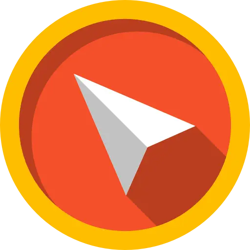 Compass Icon for Navigation