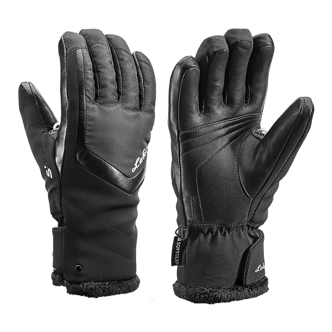 Durable Black Winter Gloves