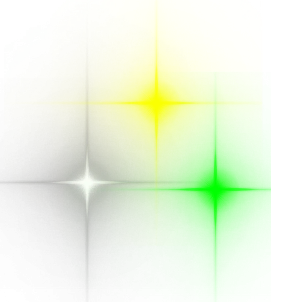 Colorful Glowing Stars