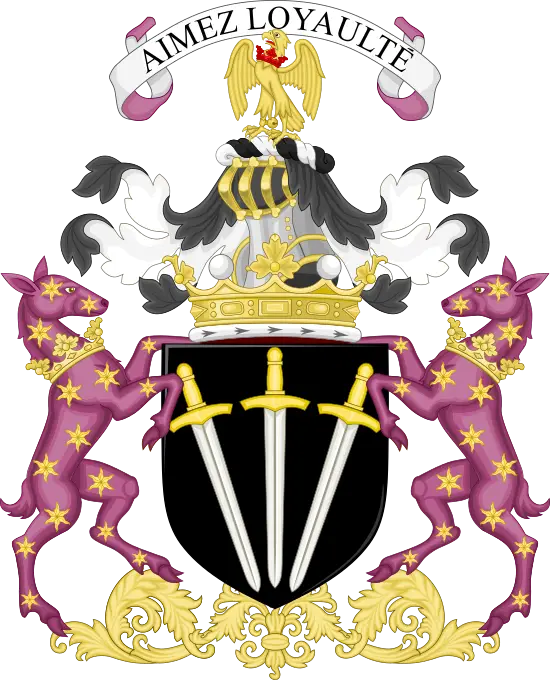 Aimez Loyaulte Coat of Arms