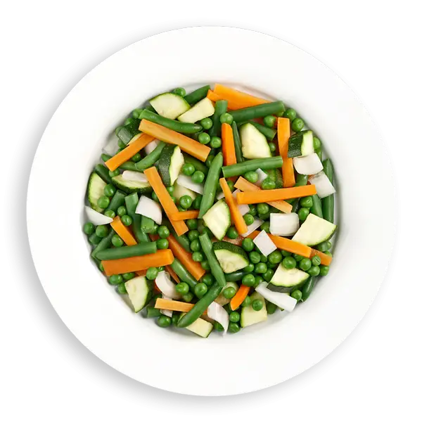 Bowl of Fresh Mixed Vegetables