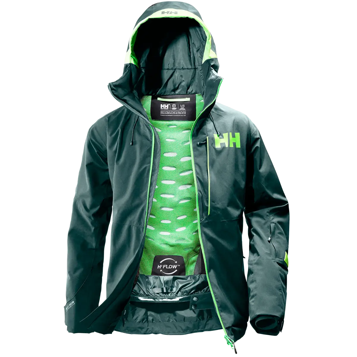 Green and Black Jacket