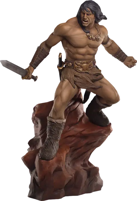 Barbarian Warrior with Sword