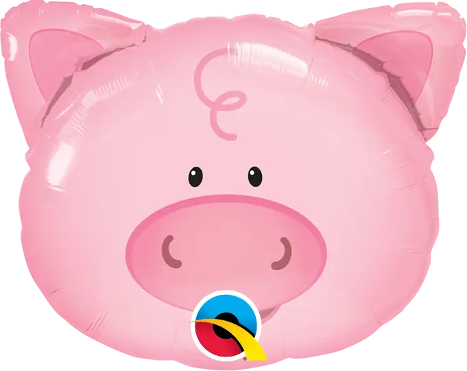 Pink Pig Shaped Balloon for Party Decorations
