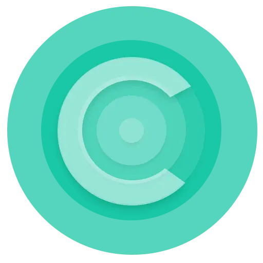 Green Letter C Icon in a Circle