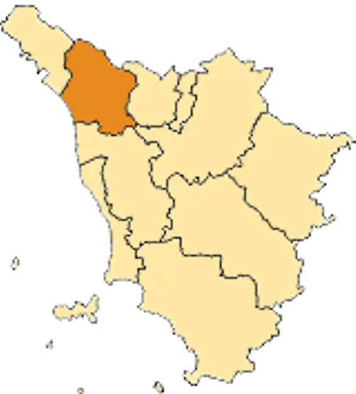 Map Highlighting Specific Region