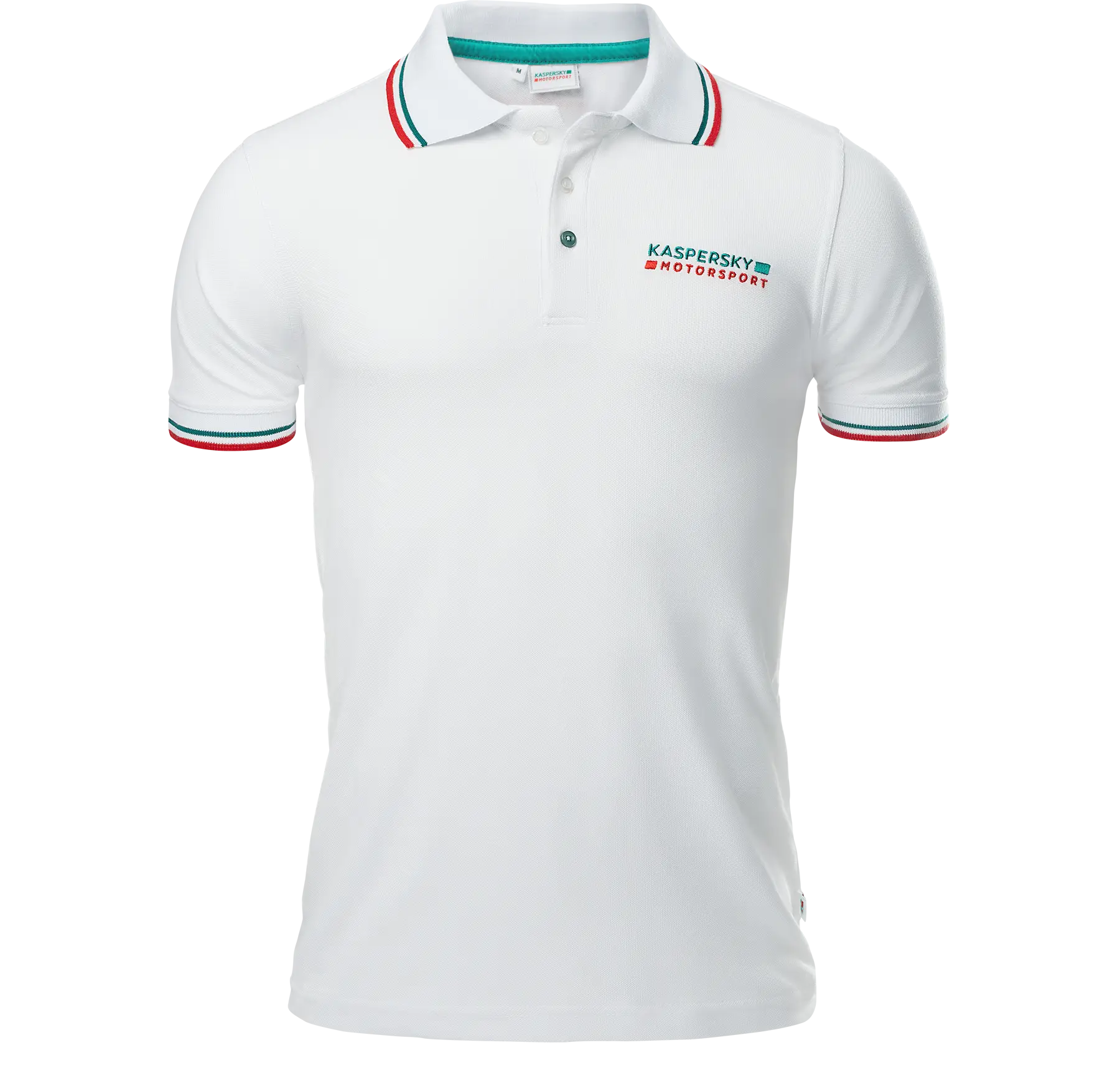 Kaspersky Motorsport White Polo Shirt