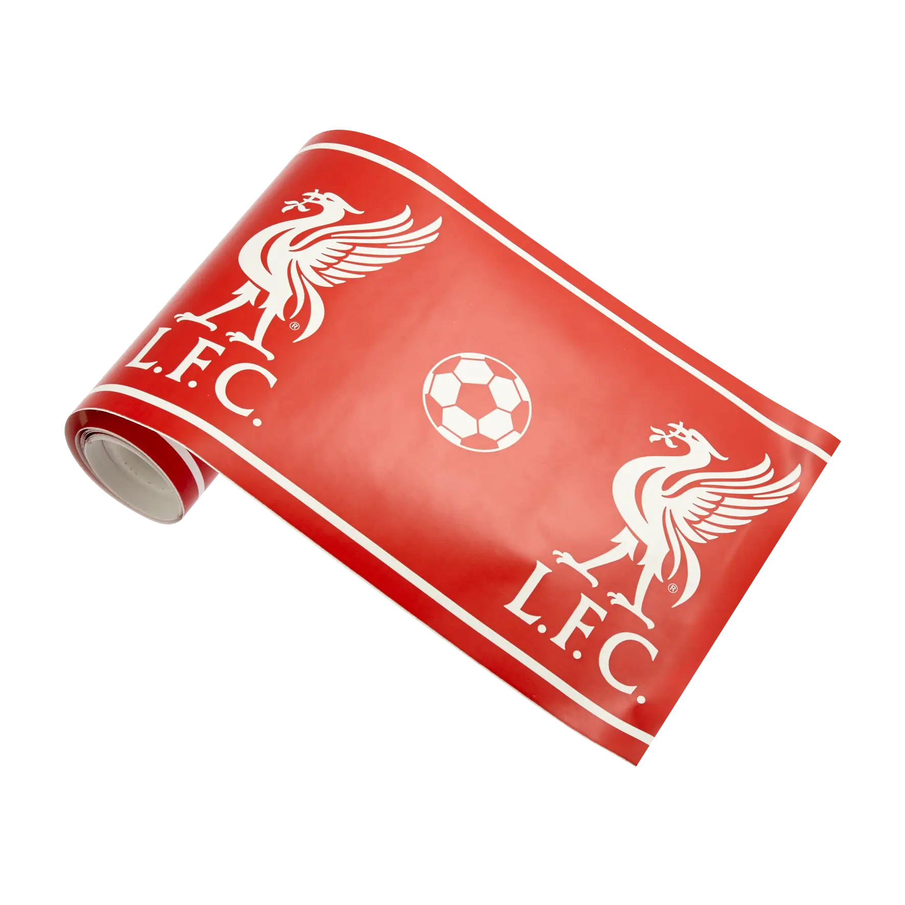 Red Banner with L.F.C. Logo