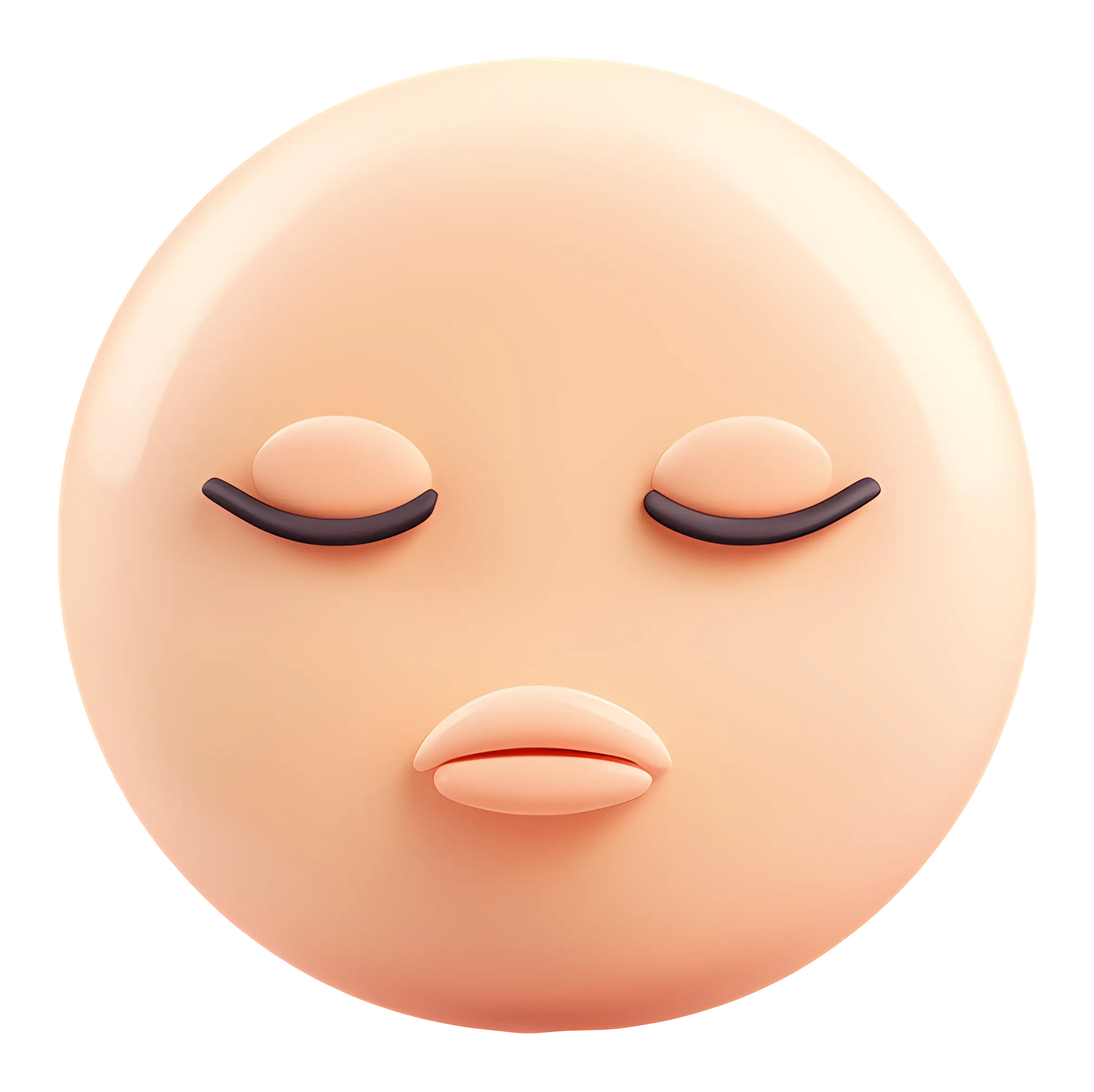 Calm Face Emoji