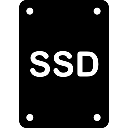 Black SSD Icon