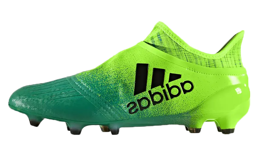 Green Gradient Adidas Soccer Cleat