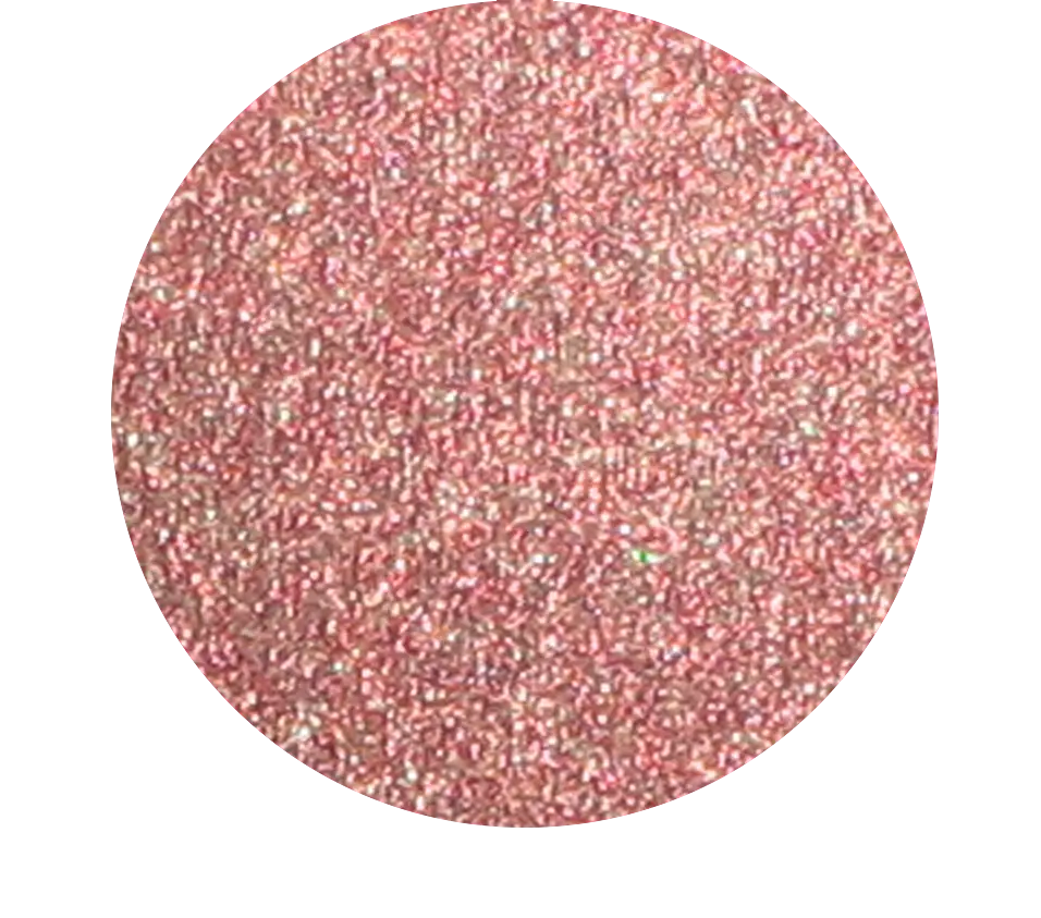 Pink Glitter Circle with Shimmering Texture