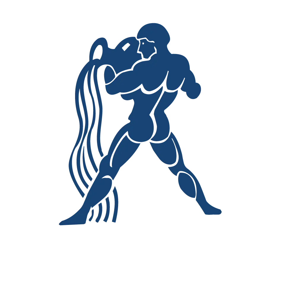 Aquarius Zodiac Symbol Illustration