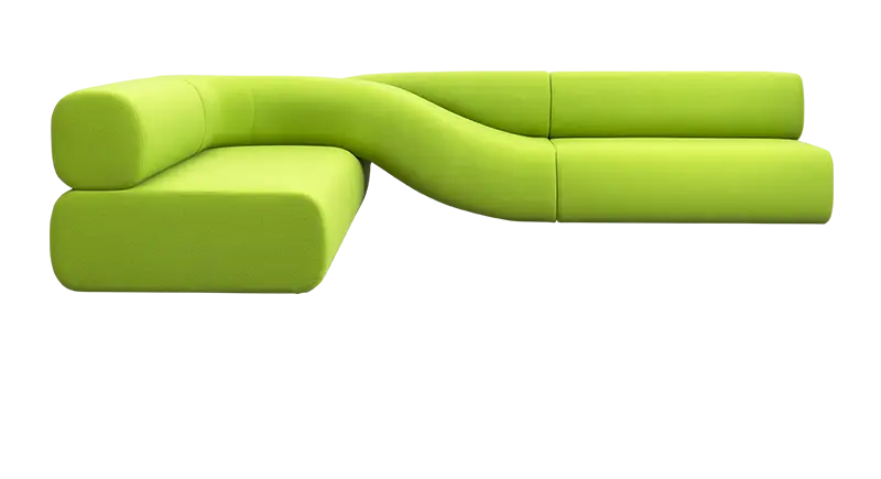 Modern Green Sofa