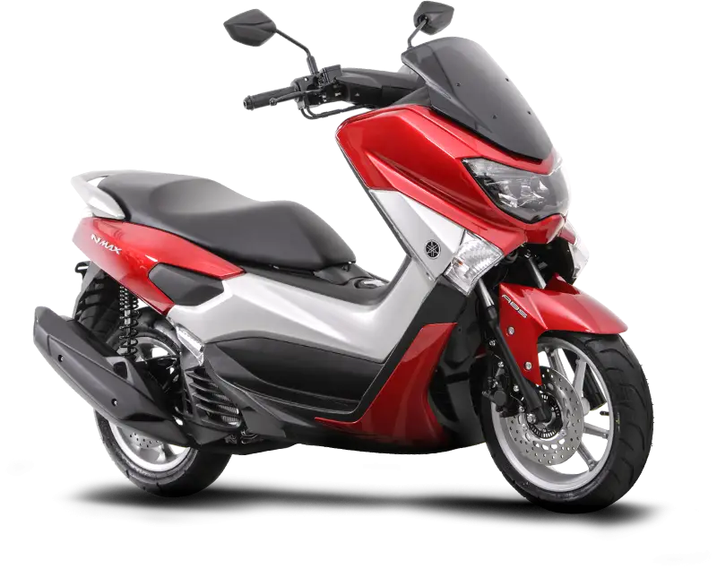 Red and Silver Modern Scooter