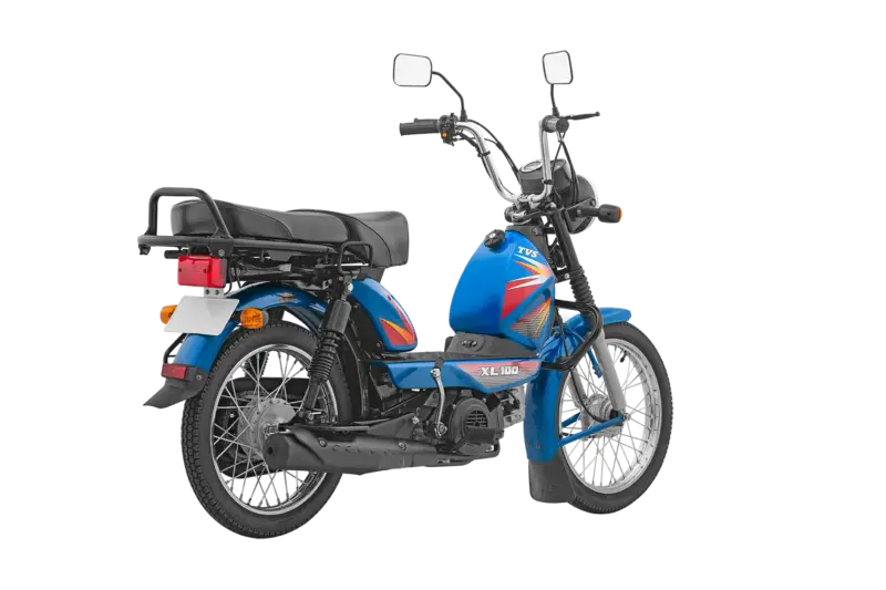 Blue Motorcycle Transportation