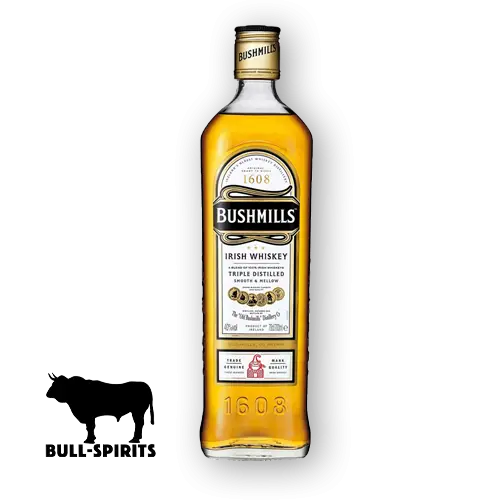 Bushmills Irish Whiskey Bottle
