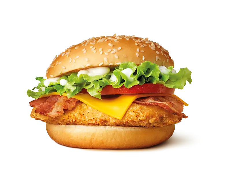 Delicious Cheeseburger with Lettuce and Tomato