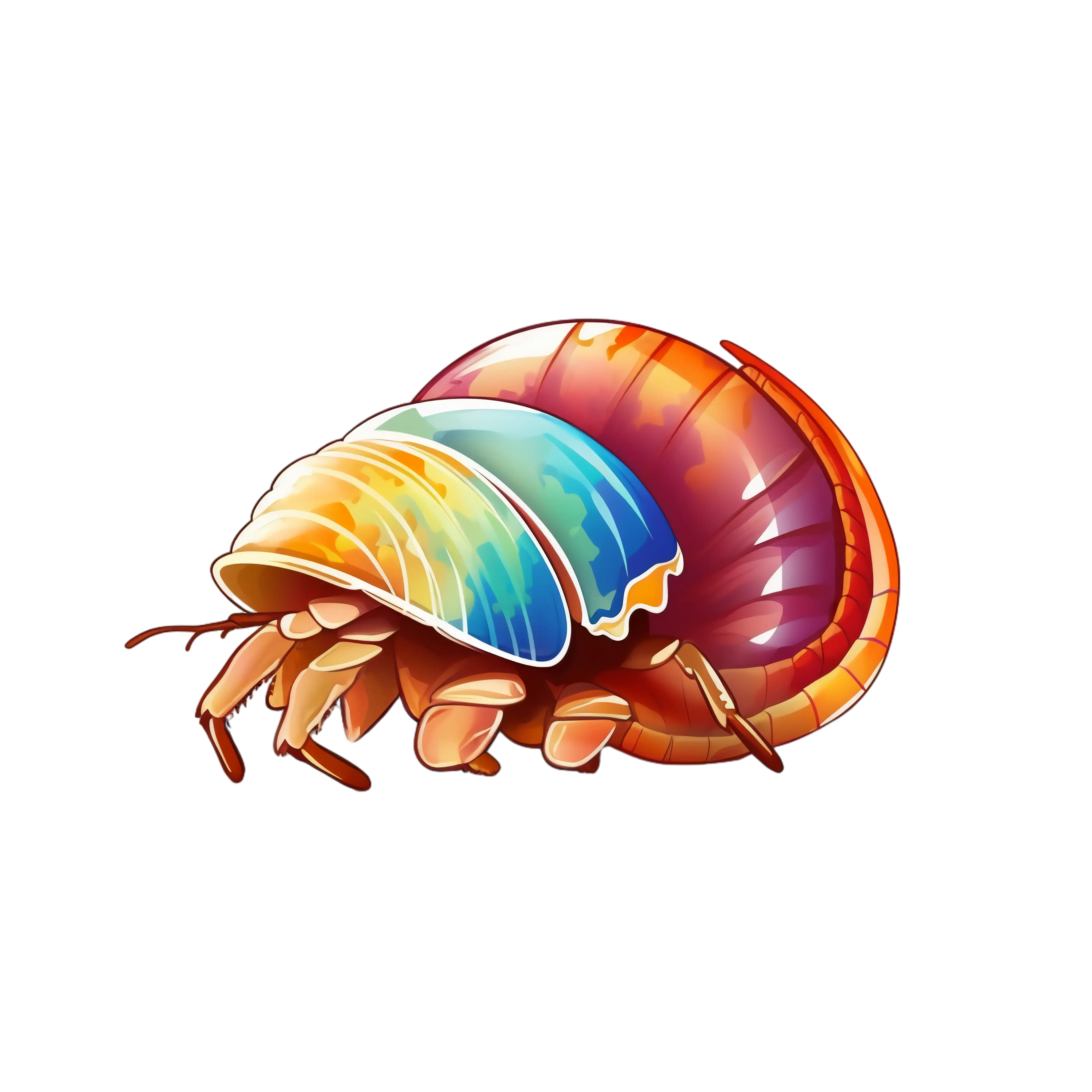 Colorful Hermit Crab