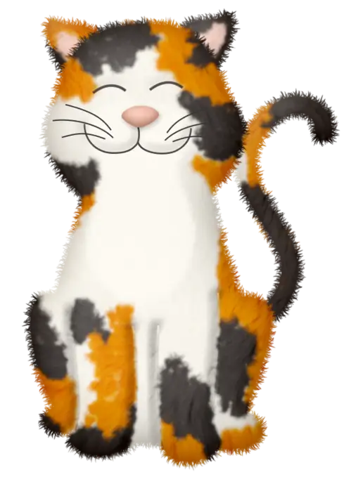 Cute Cartoon Cat