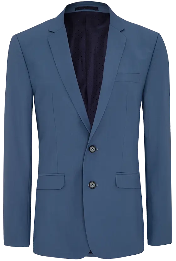 Blue Suit Jacket for Formal Occasions