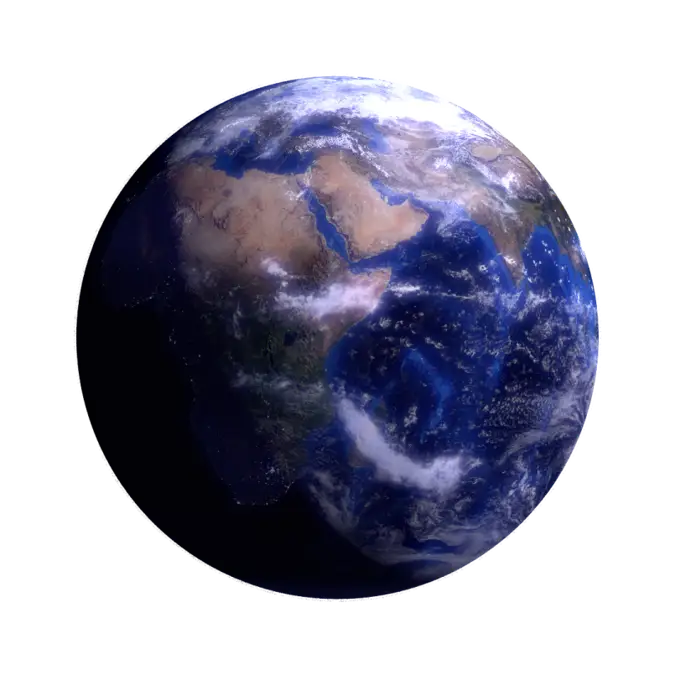 Beautiful Planet Earth View