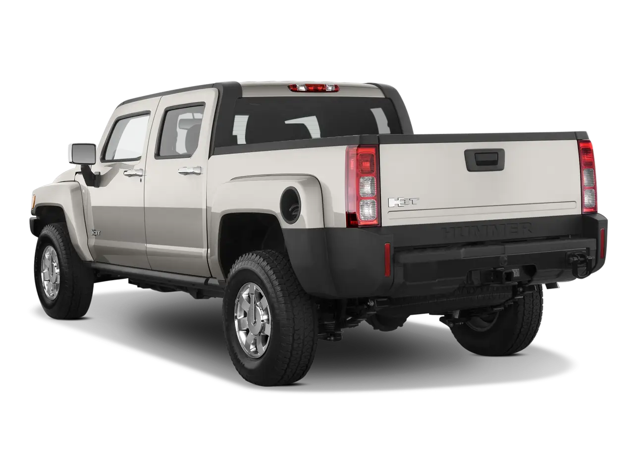 White Modern Pickup Truck