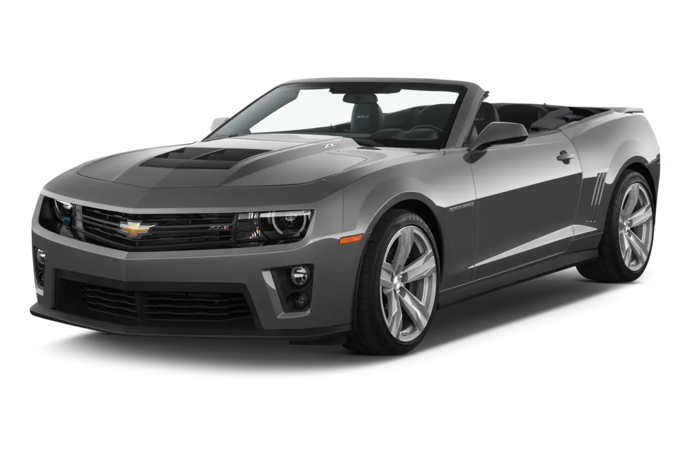 Gray Convertible Sports Car