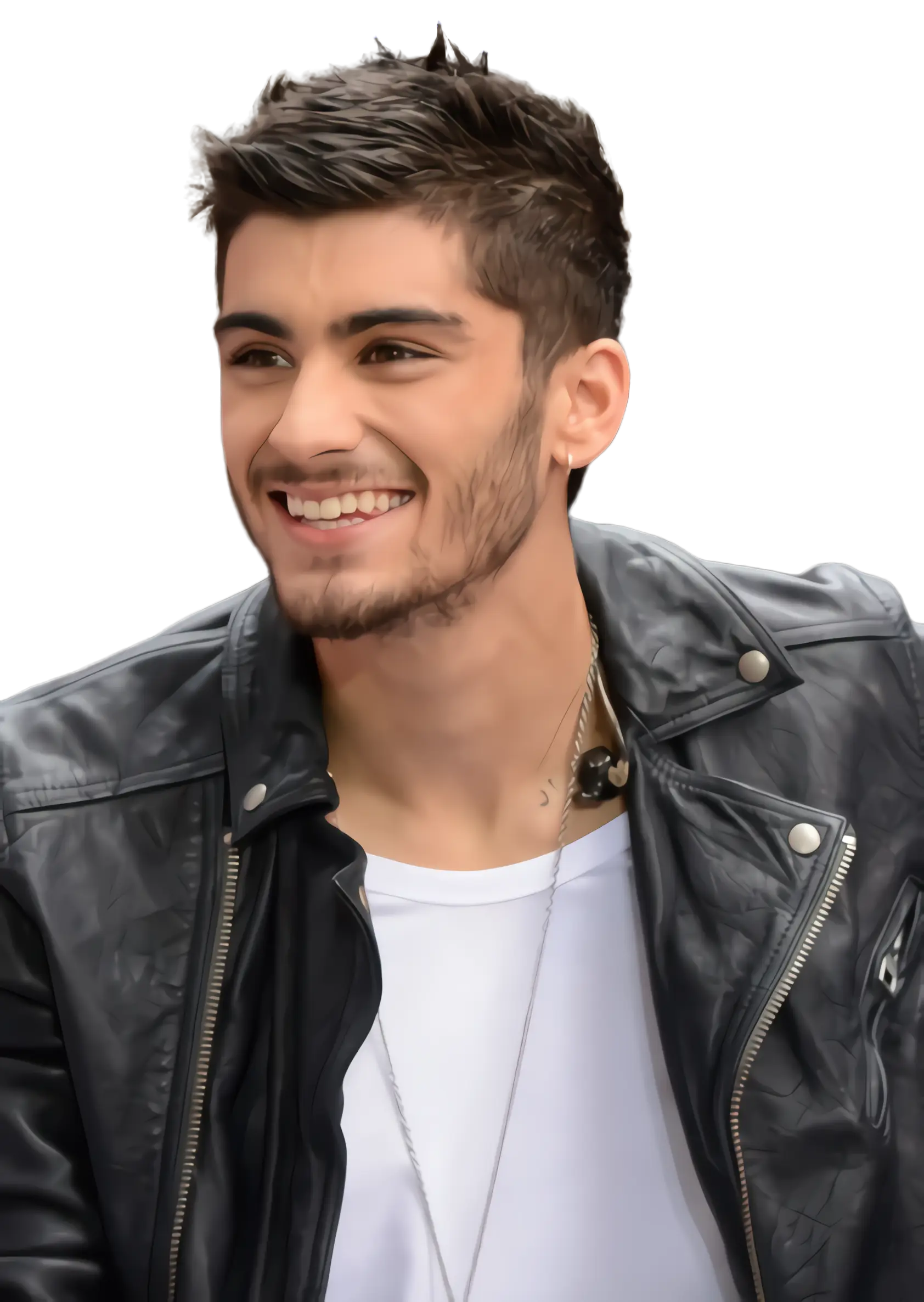 Individual in Casual Clothing with a Smile