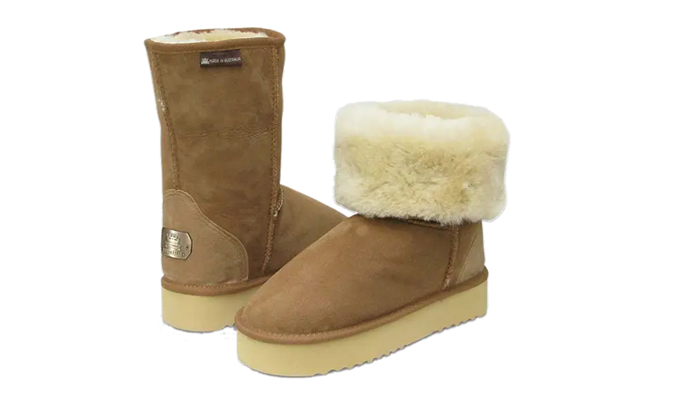 Sheepskin Winter Boots with Fur Lining