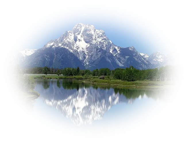 Peaceful Mountain Landscape with Reflection
