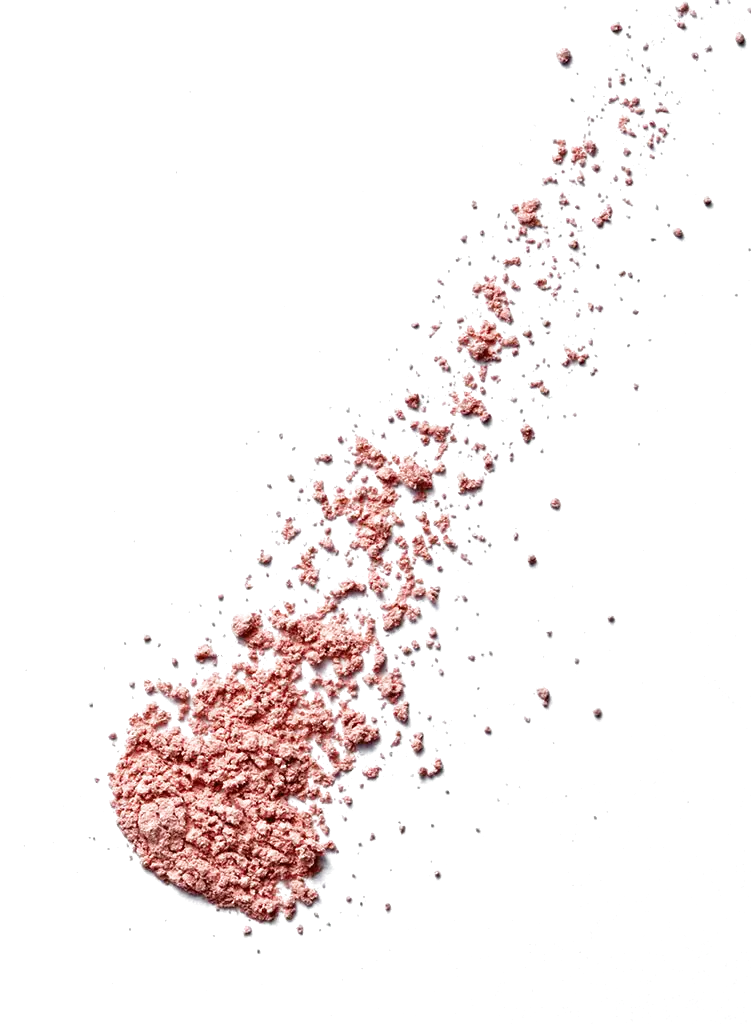 Crushed Pink Powder Abstract Art