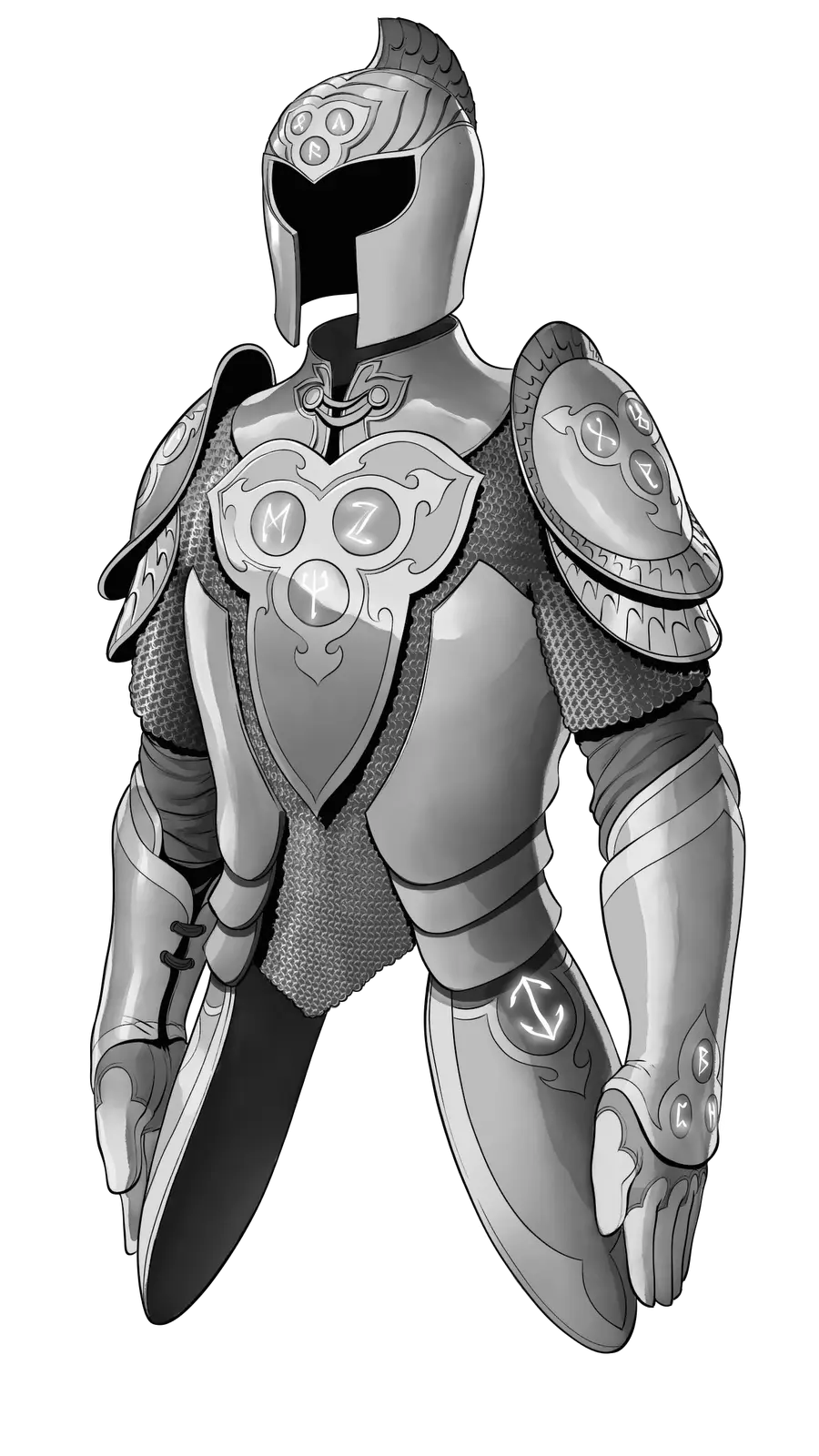 Fantasy Armor with Helmet