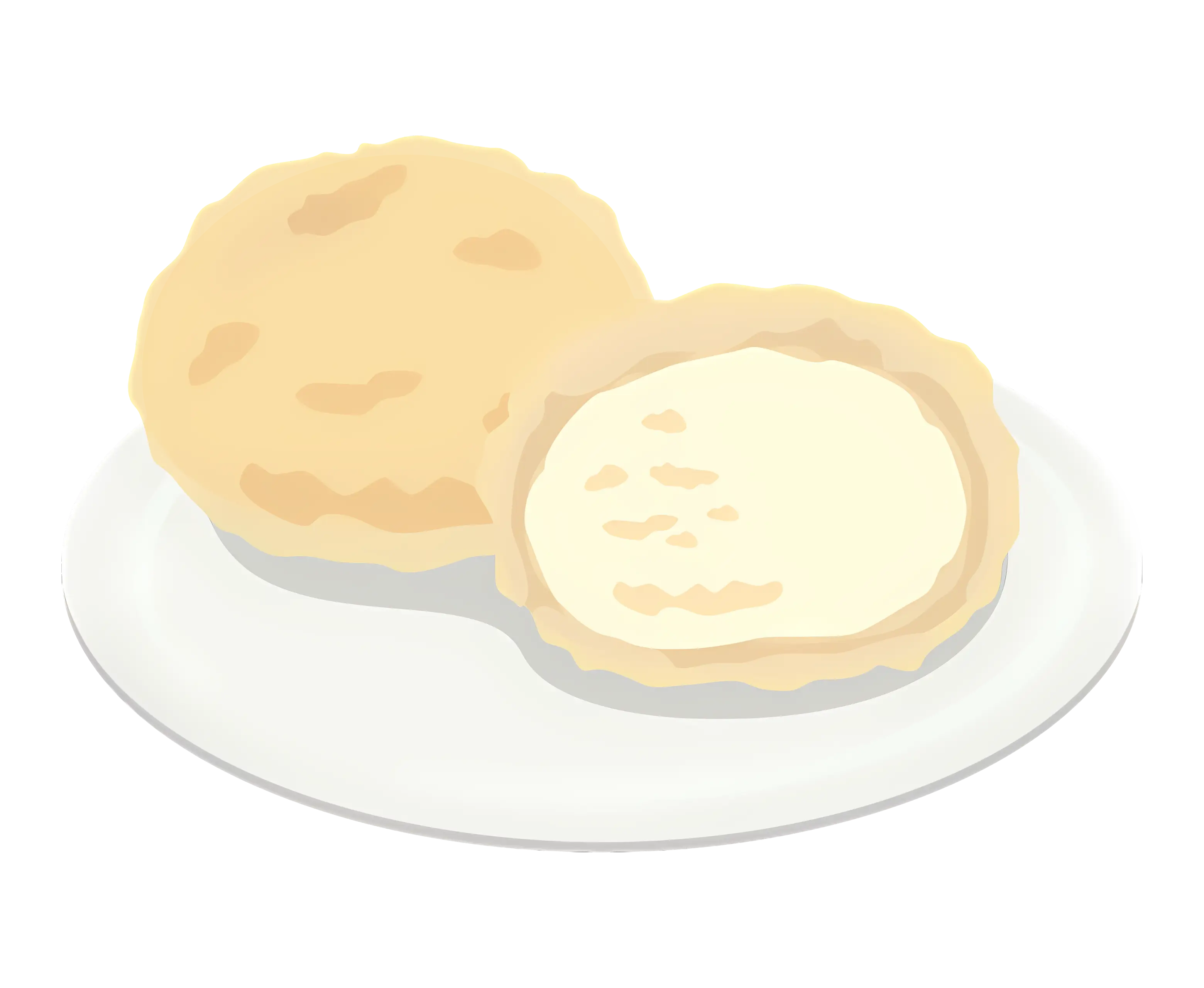 Bread and Butter on a Plate