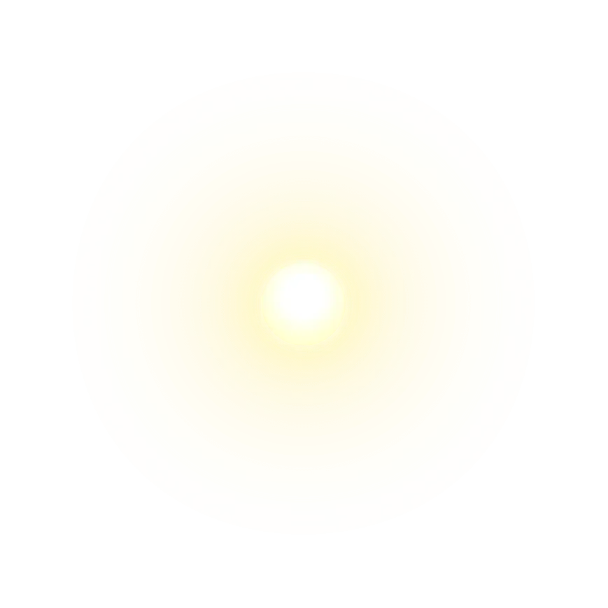 Bright Glowing Sun Graphic