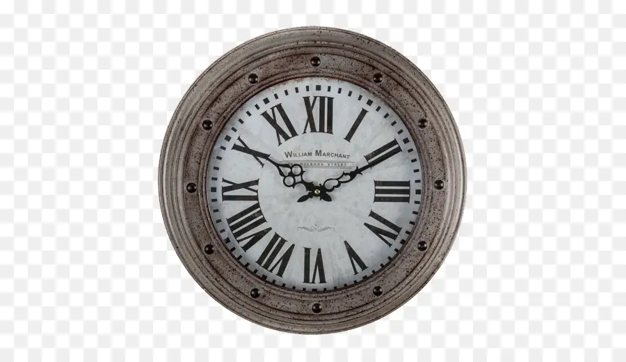 Vintage Wall Clock with Roman Numerals