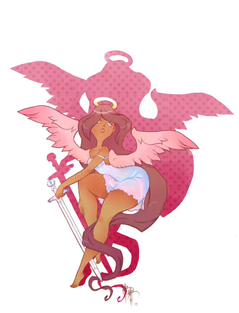 Fantasy Angel Character