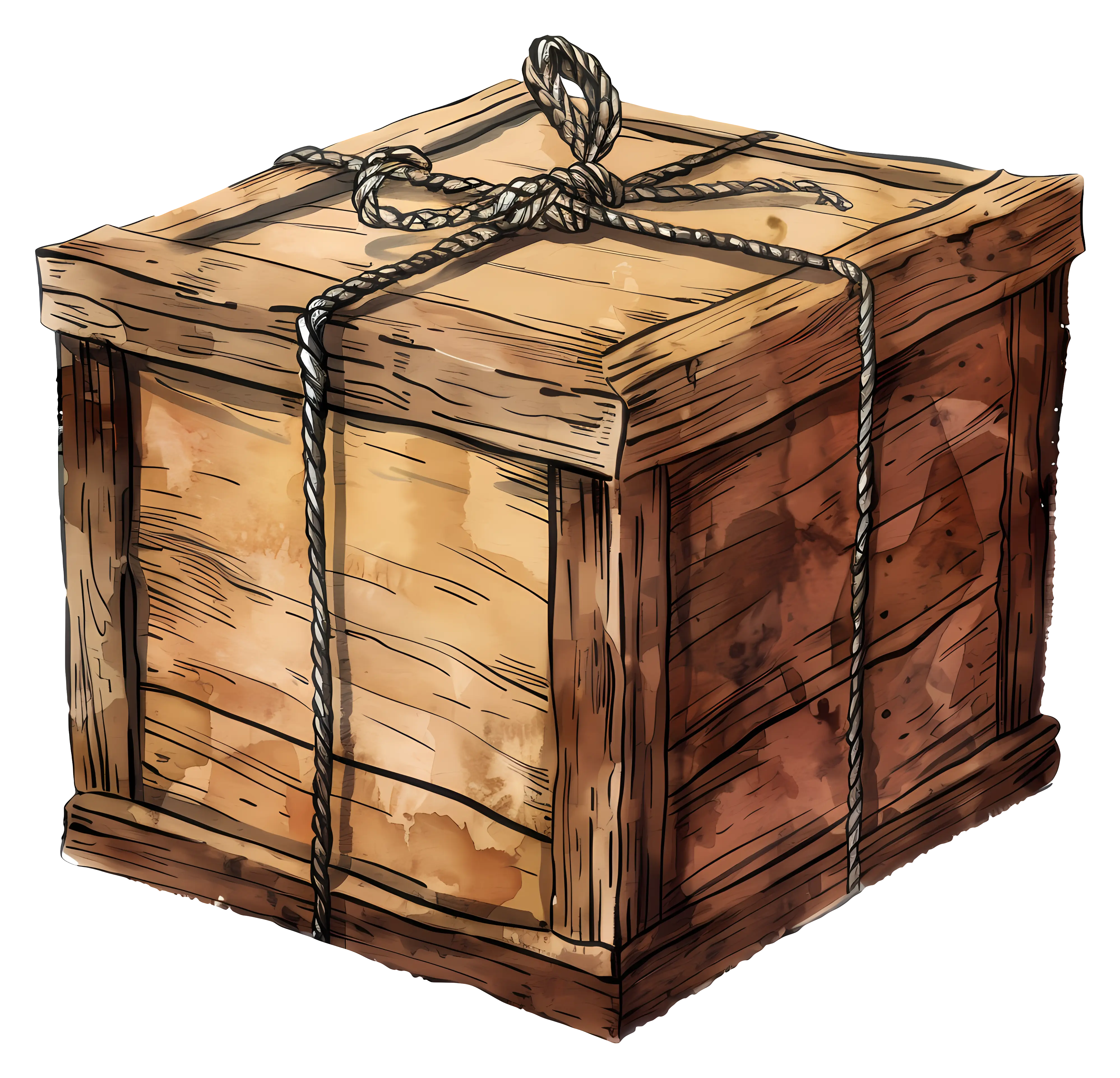 Sturdy Wooden Crate