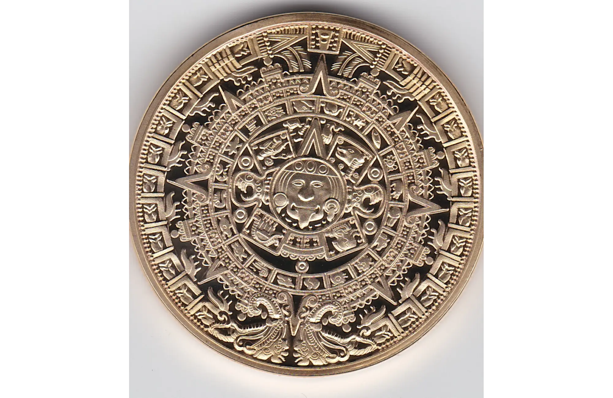 Ancient Aztec Calendar Artifact