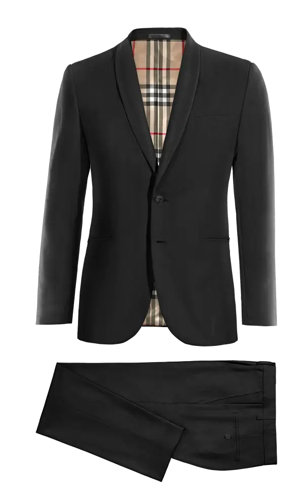 Black Formal Suit with Stylish Design