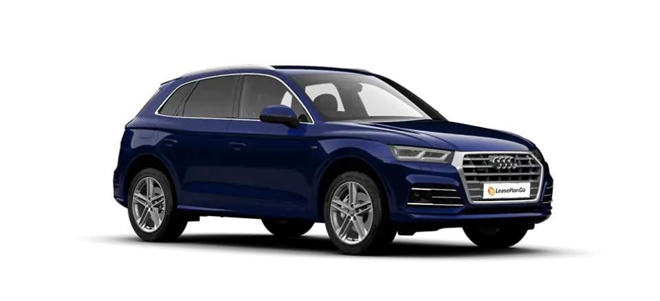 Blue SUV Car in Modern Design