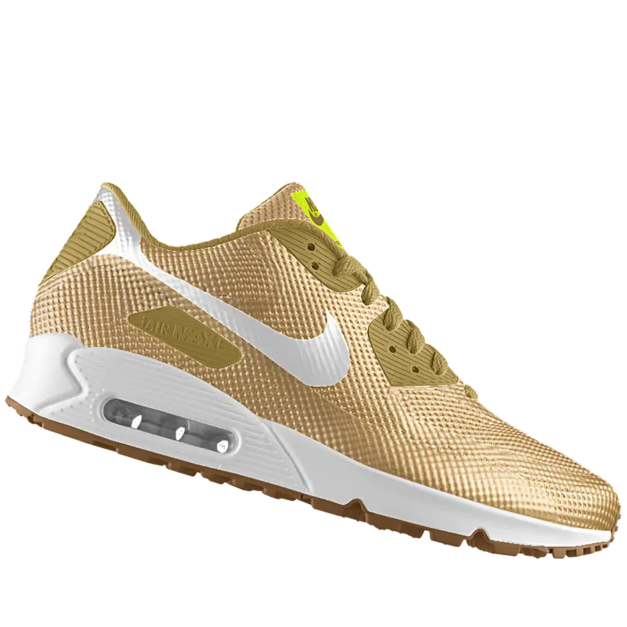 Gold Nike Sneaker